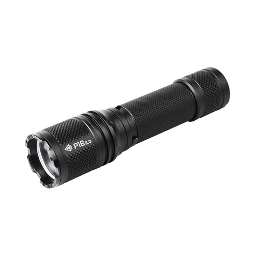 ACEBEAM P16 2.0 黑/沙 双尾按三模式战术便携露营手电筒