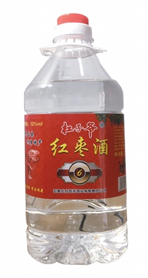 原浆酒河北2500毫升大桶装红枣酒