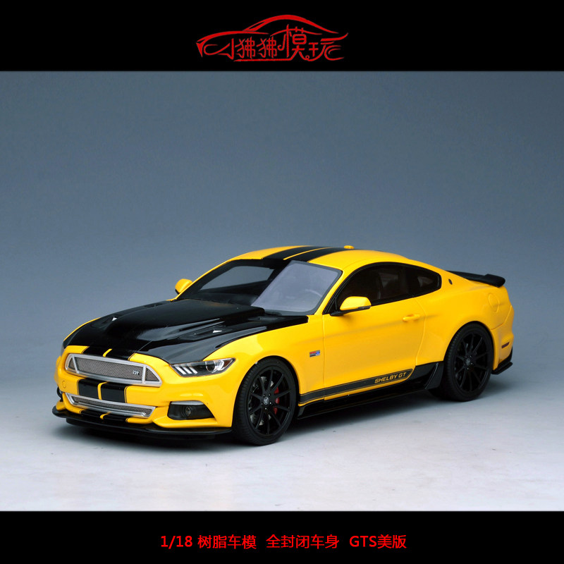 现货GT SPIRIT 美版1:18福特 谢尔比 野马 SHELBY GT树脂汽车模型