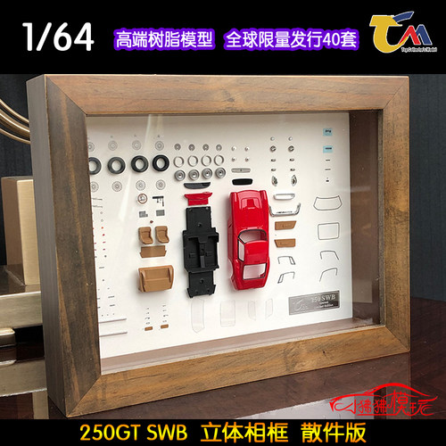 散件相框版250GTSWB汽车模型TCM