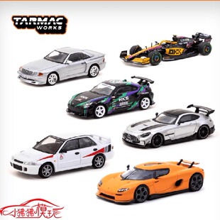 TW 1:64奔驰AMG GT柯尼塞格CC850 SL500丰田GR86汽车模型EVO RS