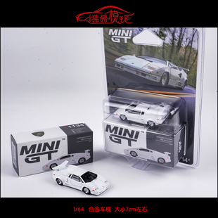 现货MINI GT 1:64兰博基尼Countach康塔什25th周年大牛汽车模型