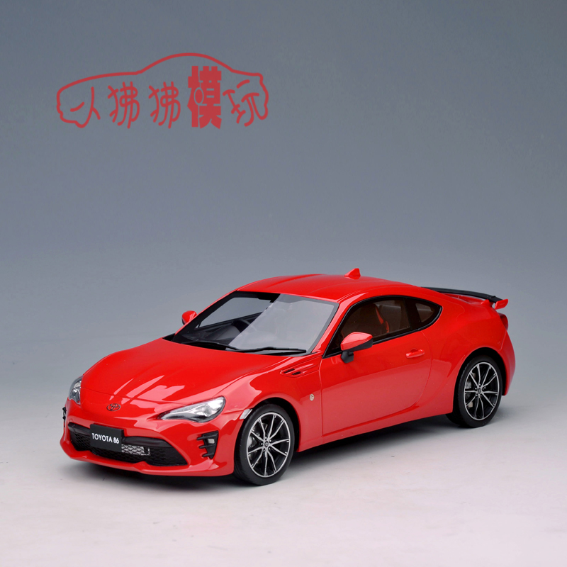 现货ky京商samurai武士1:18红色 丰田86gt 86 gt仿真