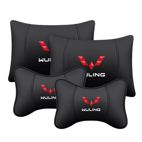 纳帕皮汽车头枕护颈枕四季