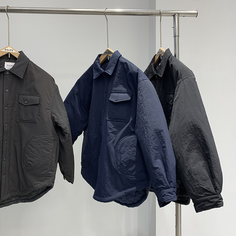 设计线 夹克式轻便棉衣 日系复古城市CityBoy宽松休闲防水外套 潮,男装,棉衣,淘宝优惠券,粉丝福利购,淘宝优惠卷