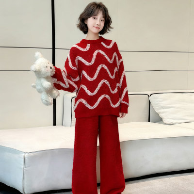 150小个子本命年红色睡衣