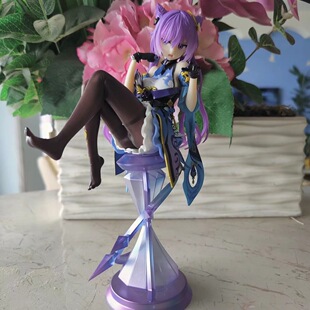 美少女 刻晴 璃月七星 玉衡星 双面雕 模型 摆件 盒装手办