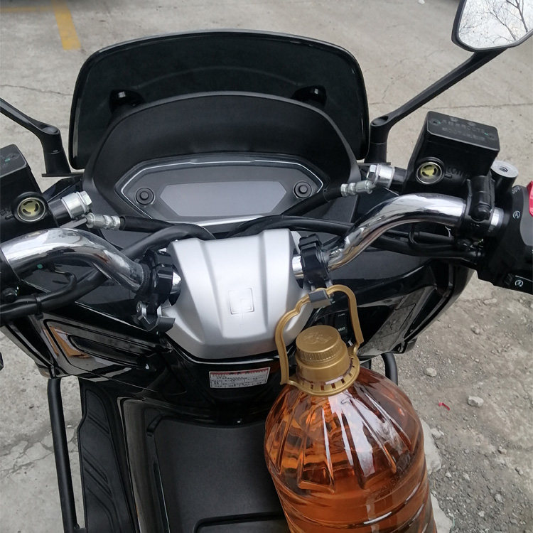 小牛uqi  u2 f400t电动车改装车把铝合金折叠挂钩uhr摩托车头盔勾