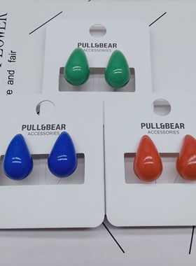 K204夸张质感时尚潮流气质名媛街拍几何考厅宫廷创意ccb耳钉-女