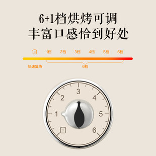 苏泊尔面包机烤面包机家用全自动烤土司面包片三明治早餐机DJ806