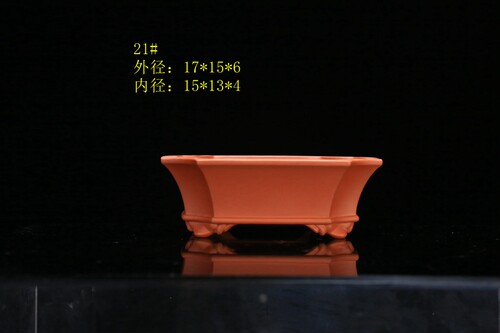 通用花盆  21#盆 长方抽脚蝙蝠腿花盆