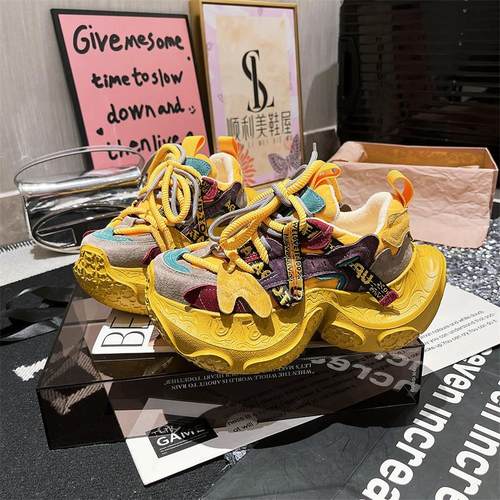 小飞船底增高显瘦休闲运动鞋