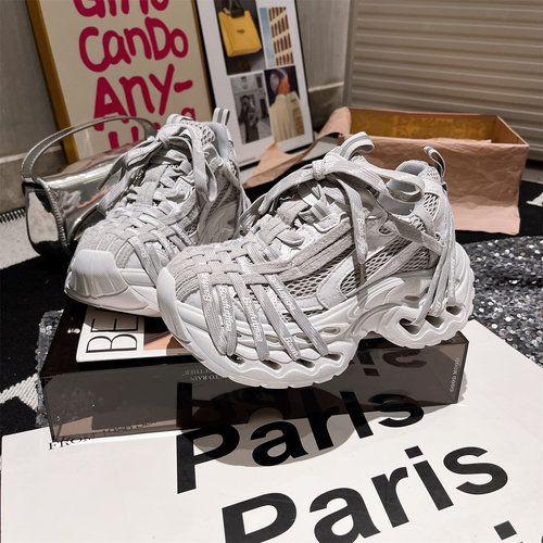 小个子超高跟老爹鞋运动休闲女鞋