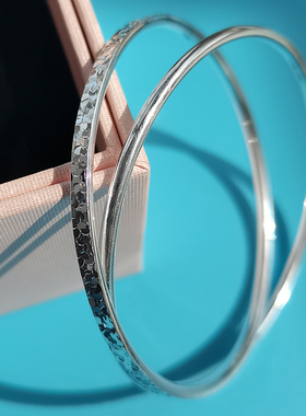 双环银手镯女王碎冰冰