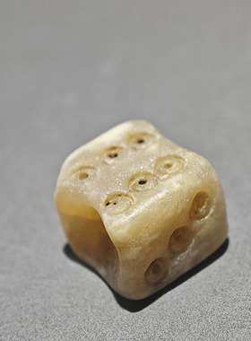 老地方玉散珠佛珠手串配珠老骰子