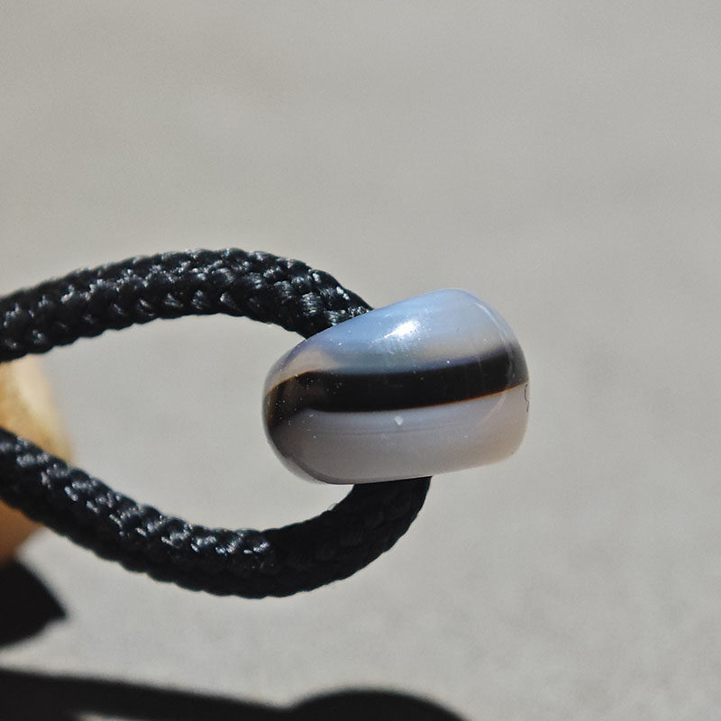 9.5天然反一线药师玛瑙珠子斜切猪大肠马蹄珠子散珠文玩配饰佛珠