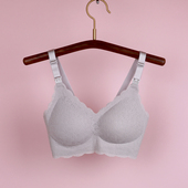 婷妃孕妇内衣哺乳文胸罩怀孕期大码 大罩杯防下垂聚拢产妇无痕喂奶