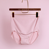 头 孕中晚期无痕抗菌裤 霞琪孕妇莫代尔内衣怀孕期高腰托腹内裤 大码