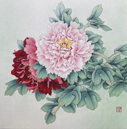 苏绣DIY套件 花卉系列 牡丹花 富贵花开等  40CM X 40CM 满额包邮