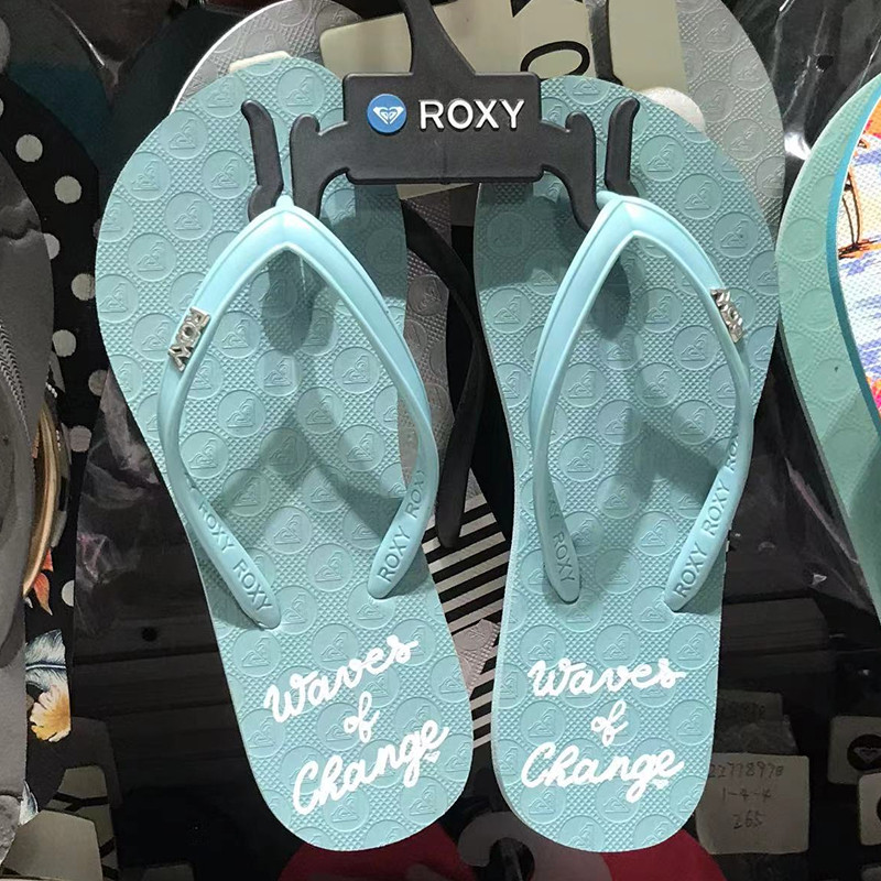 现货ROXY2026夏季新款防滑浅蓝