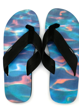 2026年ONEILL现货夏季男士潮牌舒适黑色布带人字拖时尚耐磨凉拖