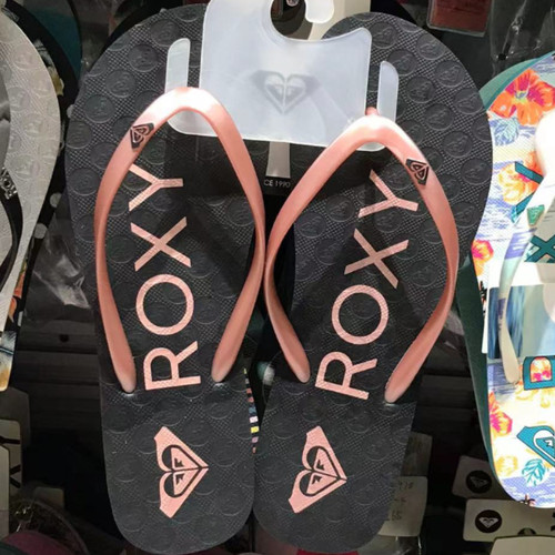现货ROXY2026夏季新款粉红色鞋带