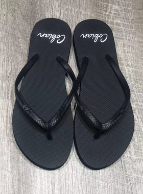 现货cobian2026夏季新款凉拖鞋女士平跟简约时尚百搭仙女风人字拖