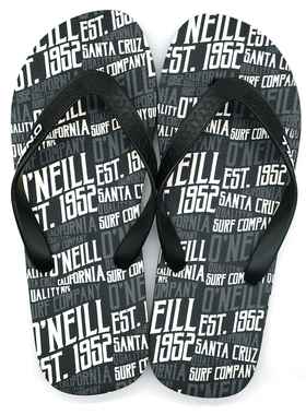 现货ONEILL2026新款夏季男士橡胶潮牌人字拖冲浪休闲外穿凉拖