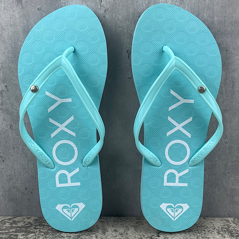 新款ROXY沙滩浪潮女士人字拖