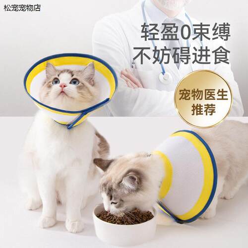 √伊丽莎白圈新款猫咪绝