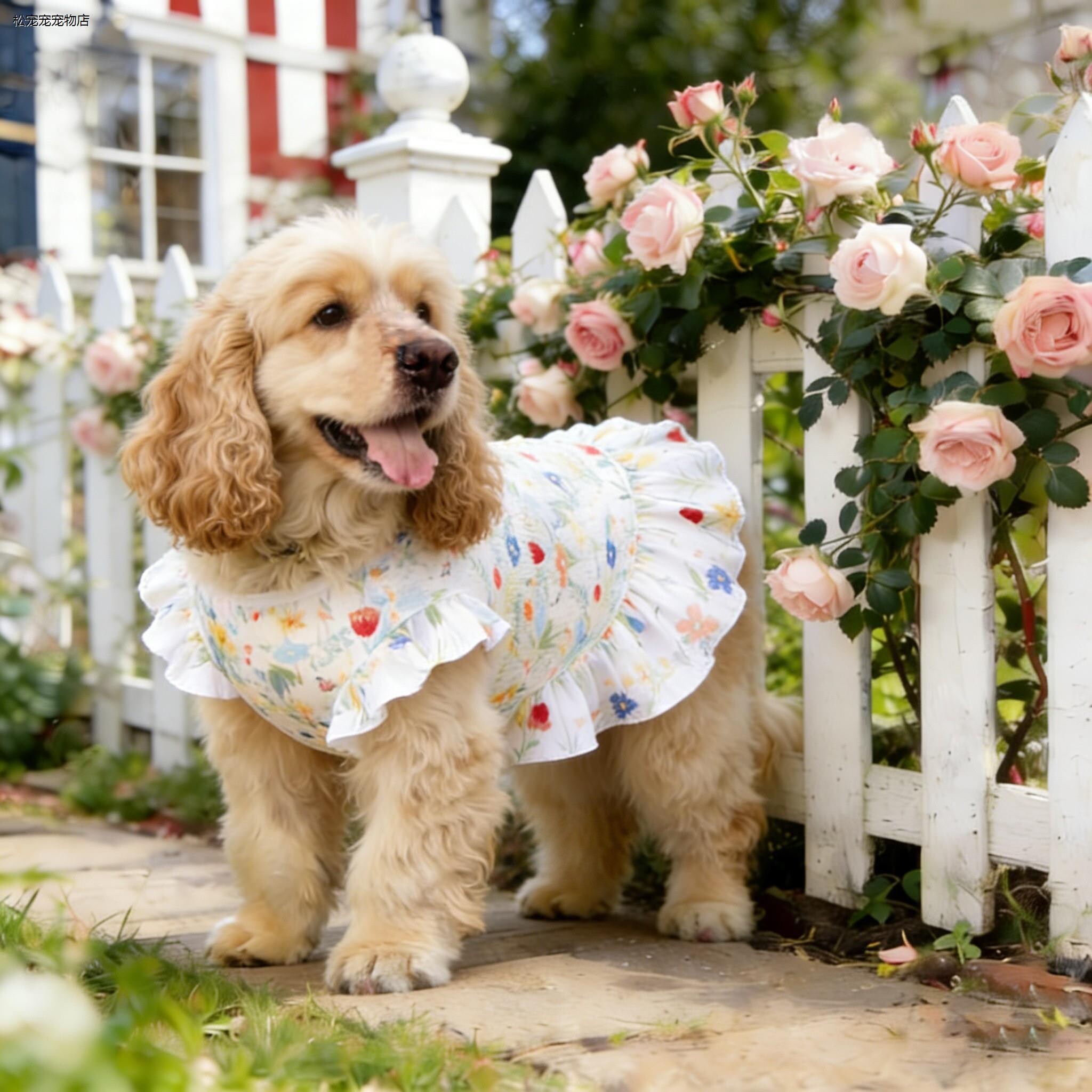 √可卡美卡犬专用布狗狗图片