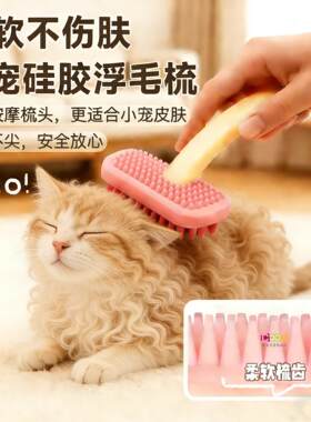√赛凯卷毛猫专用梳子猫