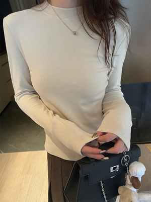 superniniyy绒绒感显瘦打底衫