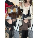 '半永久粉底'自带胸垫自发热加绒高弹鹅蛋领服帖修身打底衫上衣女