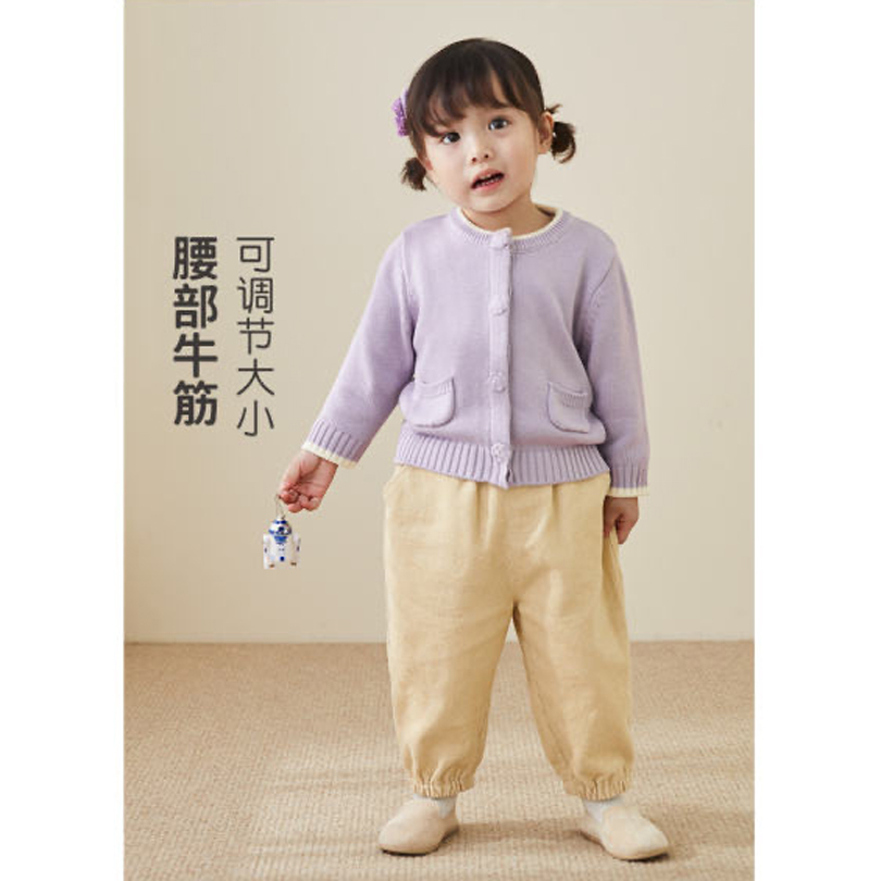 加绒宝宝冬装小儿童保暖裤棉裤