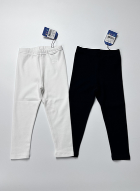 韩国童装新款纯棉女童纯棉打底裤长裤Y 3