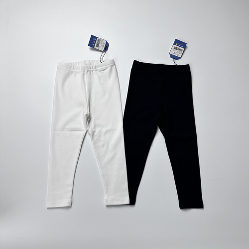 新款纯棉女童纯棉打底裤长裤