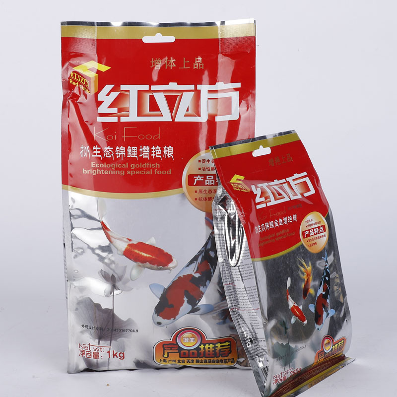 红立方拟生态增艳锦鲤鱼饲料鱼粮