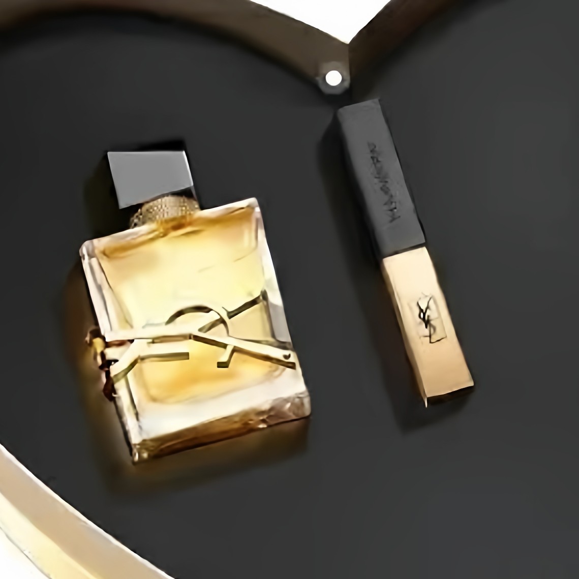 自由香水50ml小金条口红1966礼盒装气垫