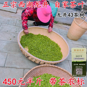 明前特级西湖龙井浓香豆香耐泡