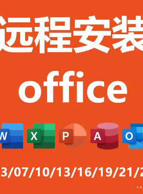 office2024专业增强版办公软件远程安装word ppt excel 2021 2019