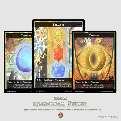 万智牌MTG指环王珍宝Token代卡