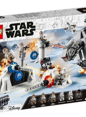 LEGO乐高 星球大战75241帝国反击战决战回音基地木儿童益智2019款