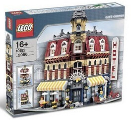 乐高LEGO 玩具街景街角咖啡店10182 儿童智力珍藏 绝版 - 封面
