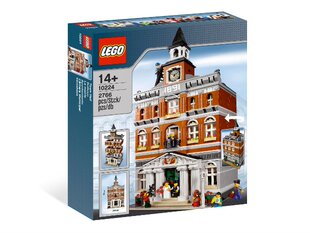 乐高LEGO 10224街景系列限量版市政厅早教积木2012款儿童智力拼接