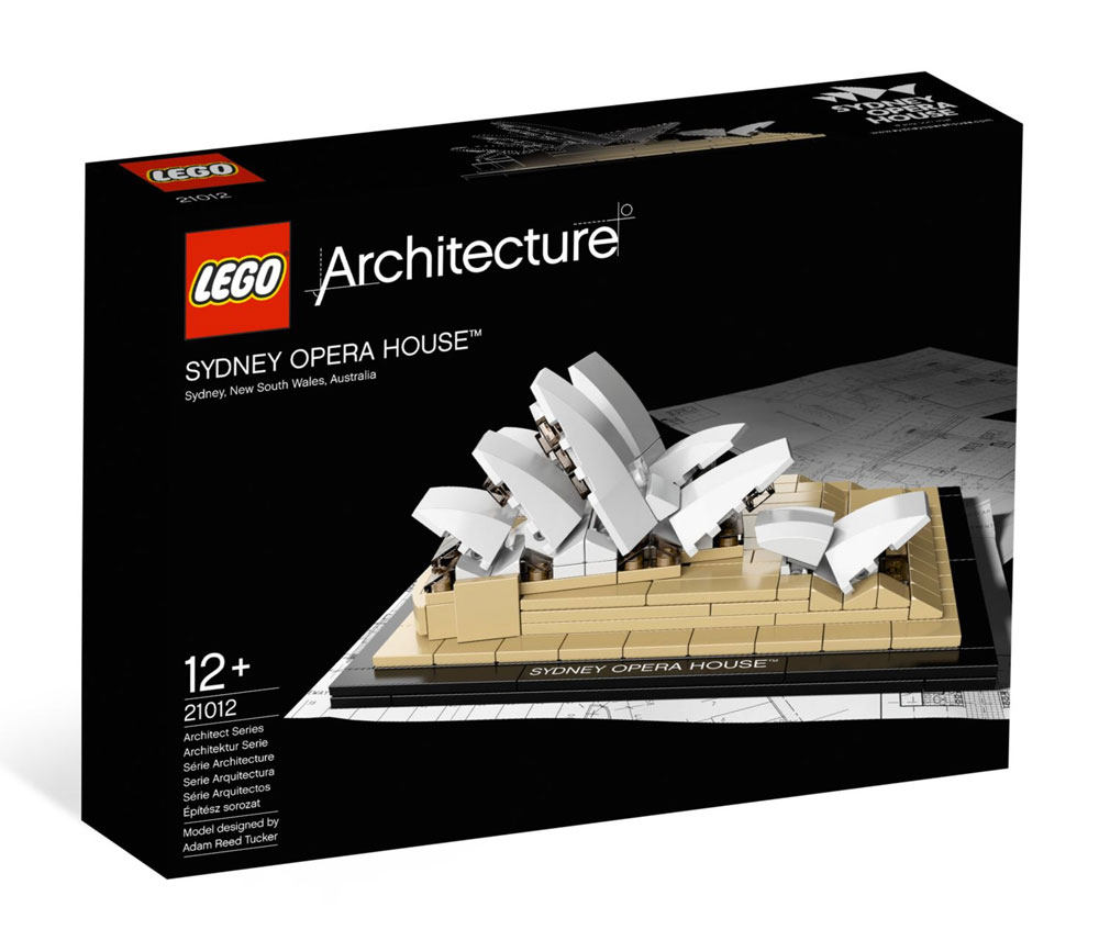 乐高llego 建筑系列21012悉尼歌剧院绝版儿童智力拼接玩具收藏