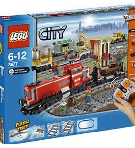 城市系列玩具货运火车LEGO/乐高