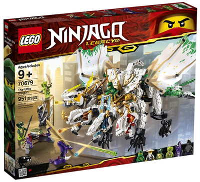 幻影忍者终极神龙智力拼接乐高