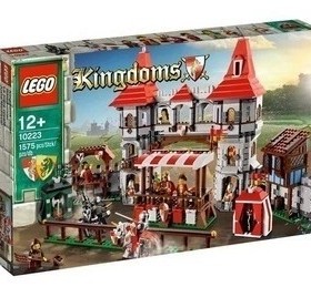 LEGO乐高 儿童益智玩具 城堡系列 武士格斗场10223 创造性