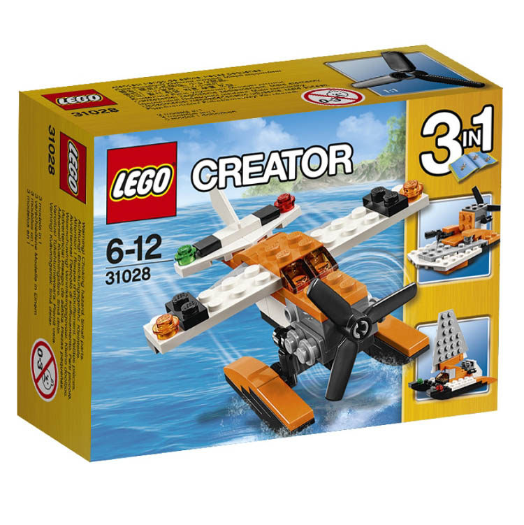 乐高lego 创意百变系列百变三合一水上飞机31028智力拼接2015款